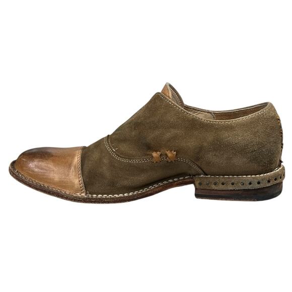 Bed Stu Women's Rose Brown Cap Toe Slip On Oxfords Size US 9.5 - Picture 2 of 10